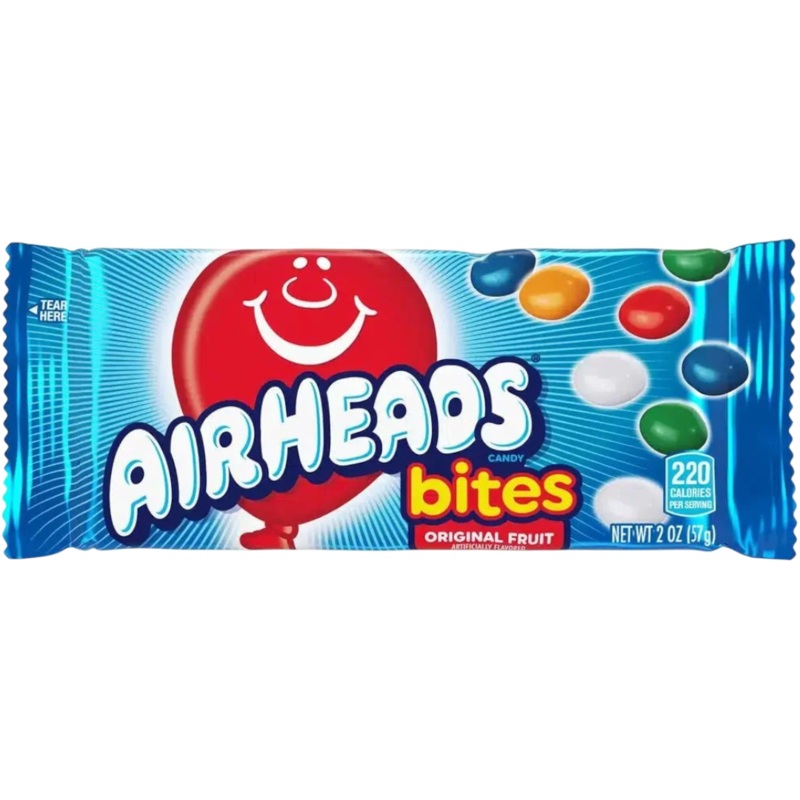 Airheads Bites Original Fruit Pouch – 2oz (57g)