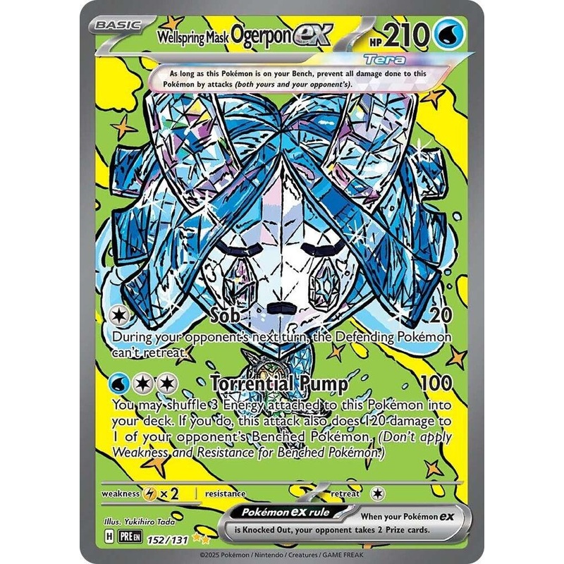 Wellspring Mask ex – 152/131 –  (SIR) – SV: Prismatic Evolutions (PRE)