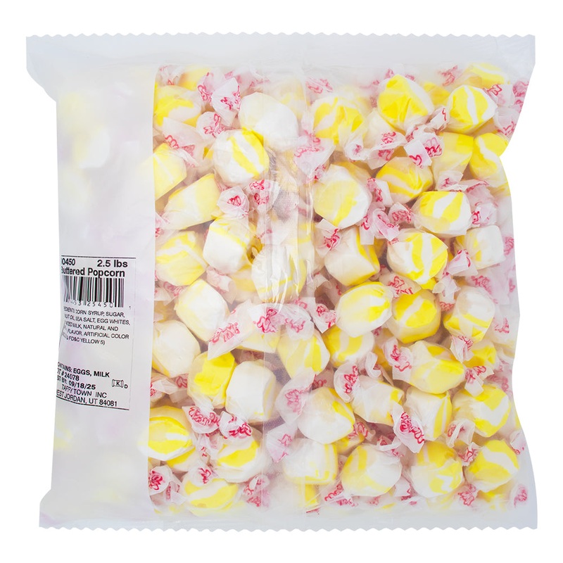 Salt Water Taffy – Buttered Popcorn – 2.5lb