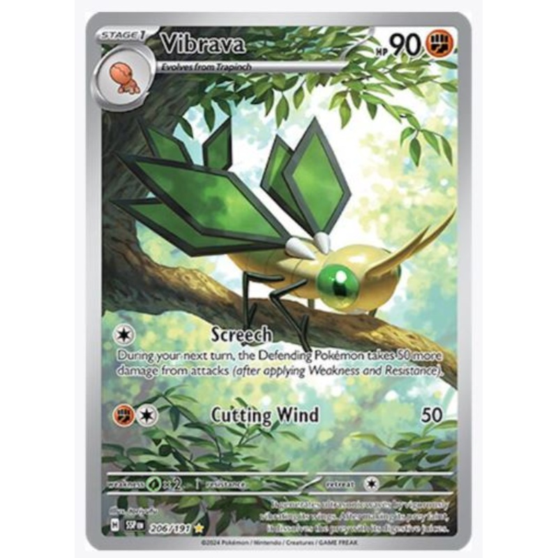 Vibrava (Illustration Rare) SV08: Surging Sparks #206/191