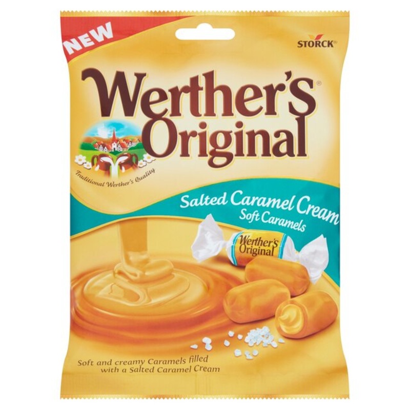 Werther’s Original Salted Caramel Cream Soft Caramel 125g