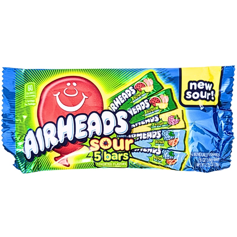 Airheads Sour 5 Bars – 2.75oz