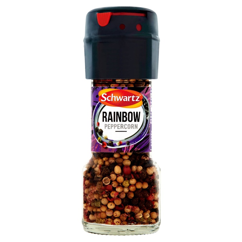 Schwartz Rainbow Peppercorn Grinder 24g