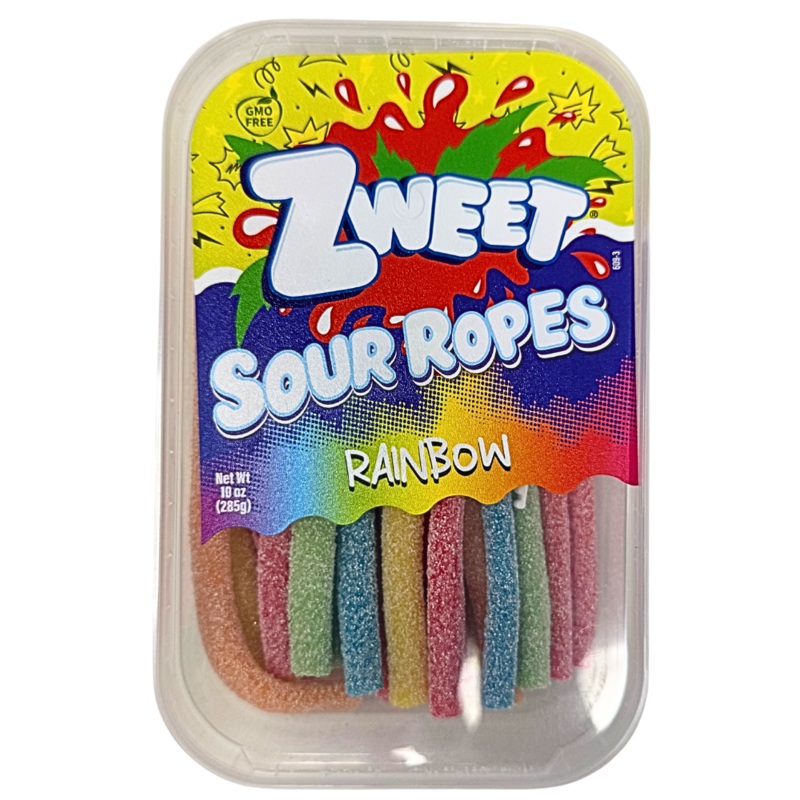 Zweet Sour Ropes Rainbow – 10oz