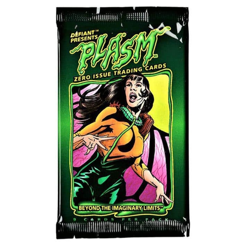 1993 Defiant Presents Plasm Zero Issue Trading Cards