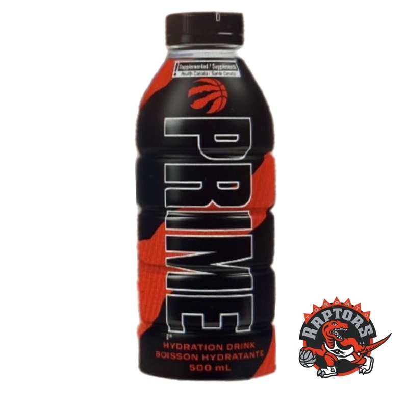 (DAMAGED BOTTLE) Black Toronto Raptors Prime Limited Edition x 500ml