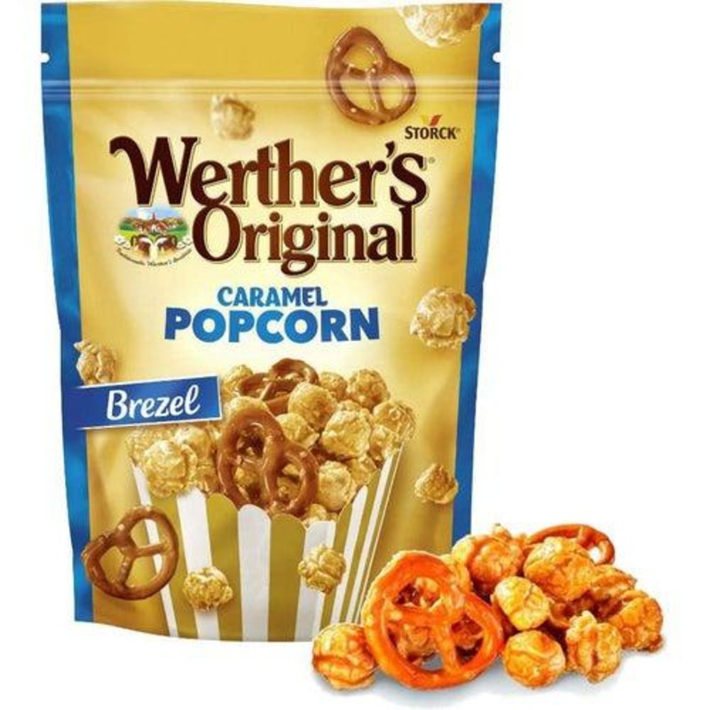 Werther’s Pretzel Caramel Popcorn (Germany) 140 g