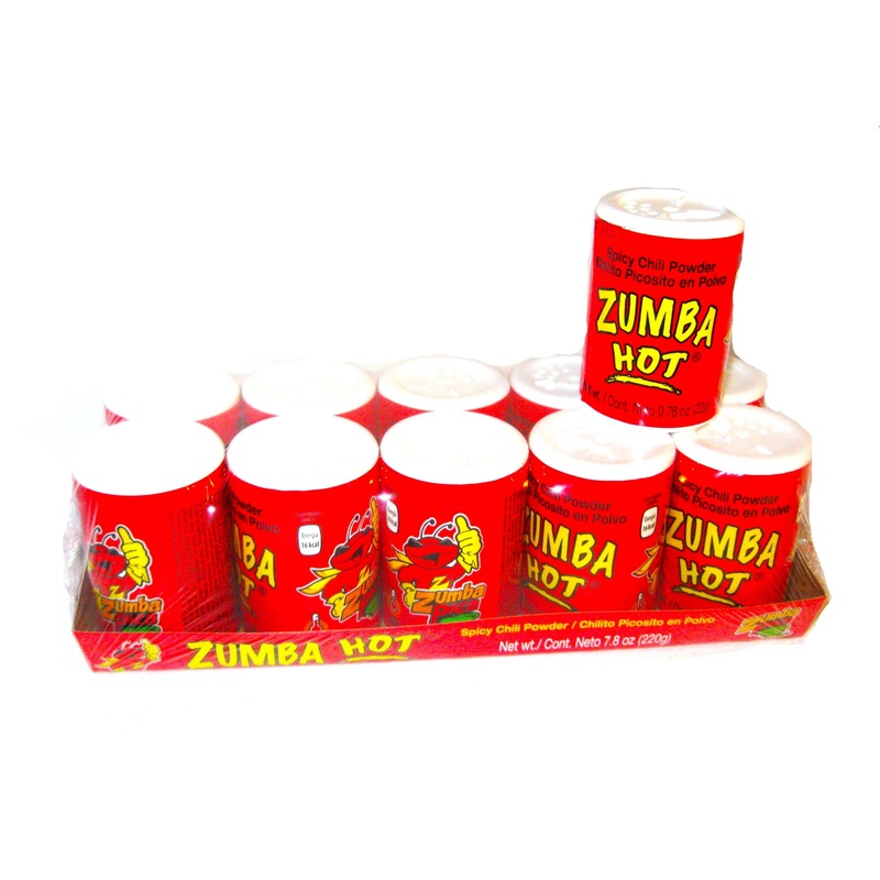 Zumba Pica Hot .78oz shaker or 10ct box .78oz shaker