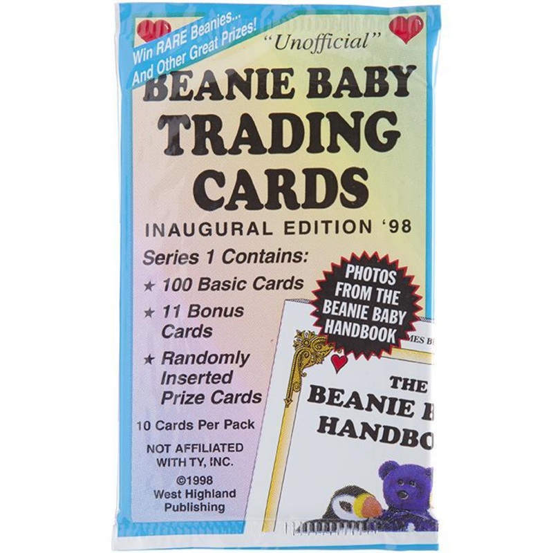 1998 West Highland Publishing  Unofficial Beanie Baby Trading Cards
