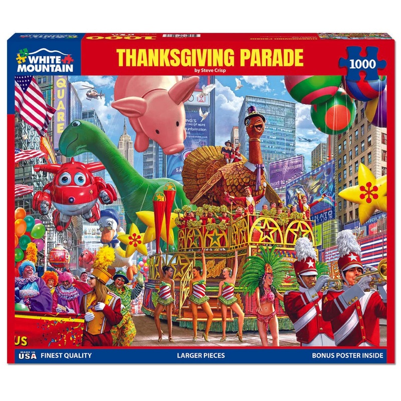 Thanksgiving Parade (1769pz) – 1000 Piece Jigsaw Puzzle