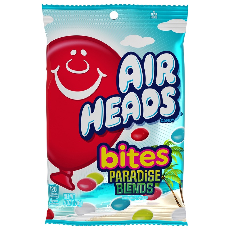 Airhead Bites Paradise Blend Peg Bag 6oz X 12 Units