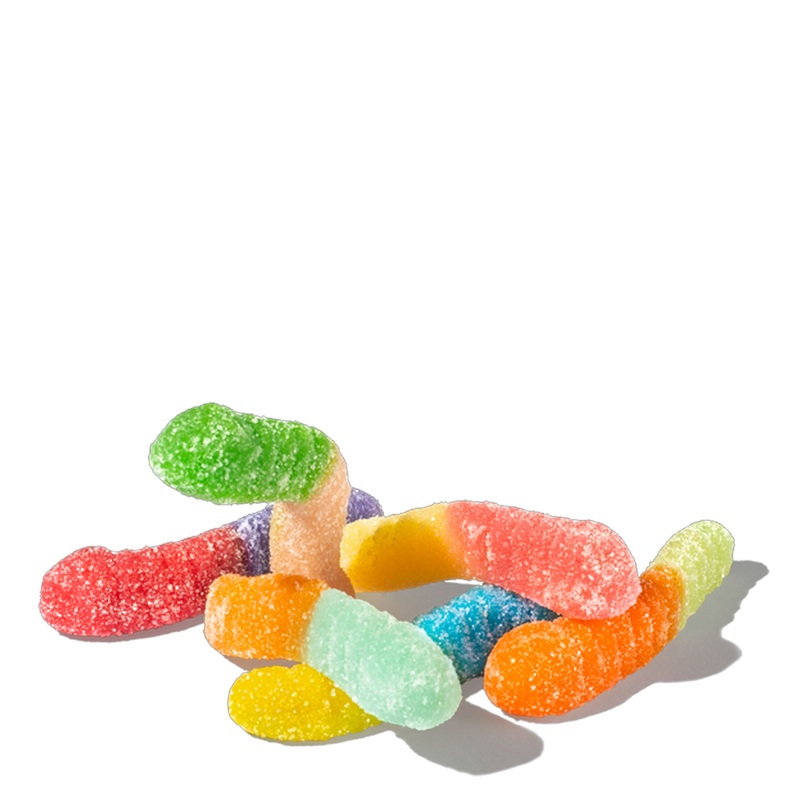 Albanese Sour 12 Flavor Mini Gummi Worms – 7 oz