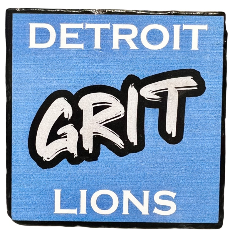 Detroit Lions Grit Coaster