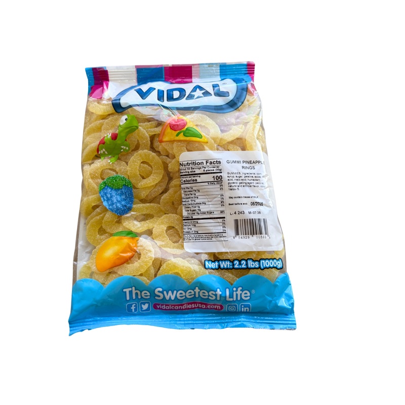 Vidal pineapple gummy
