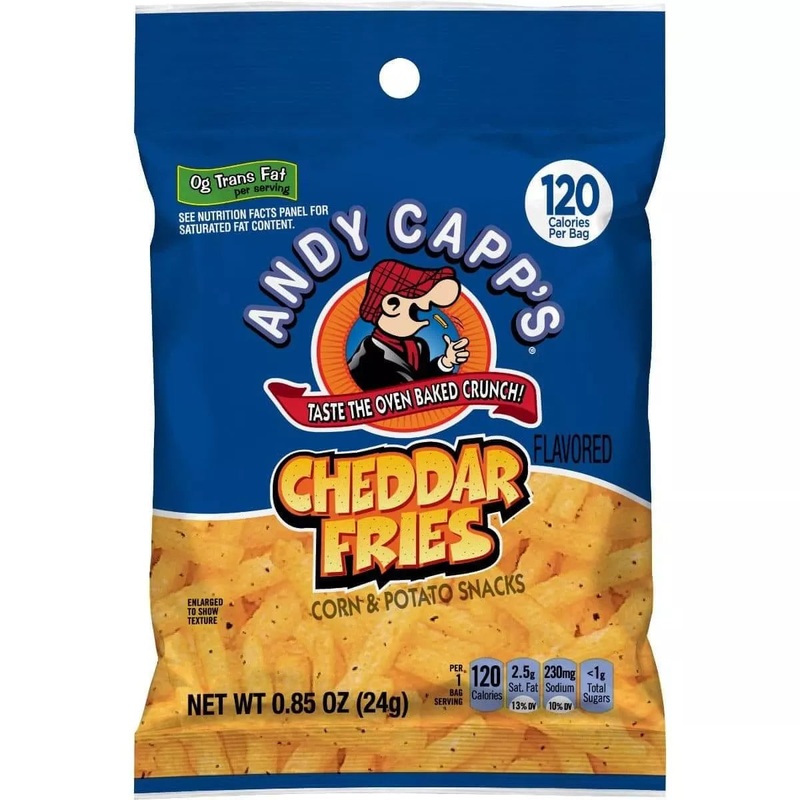 Andy Capps Un-priced Cheddar Fries .85oz 72ct