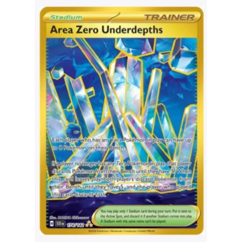 Area Zero Underdepths (Hyper Rare) SV07: Stellar Crown #174/142