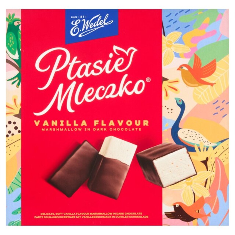 Wedel Vanilla Marshmallow Coated in Dark Chocolate 340g