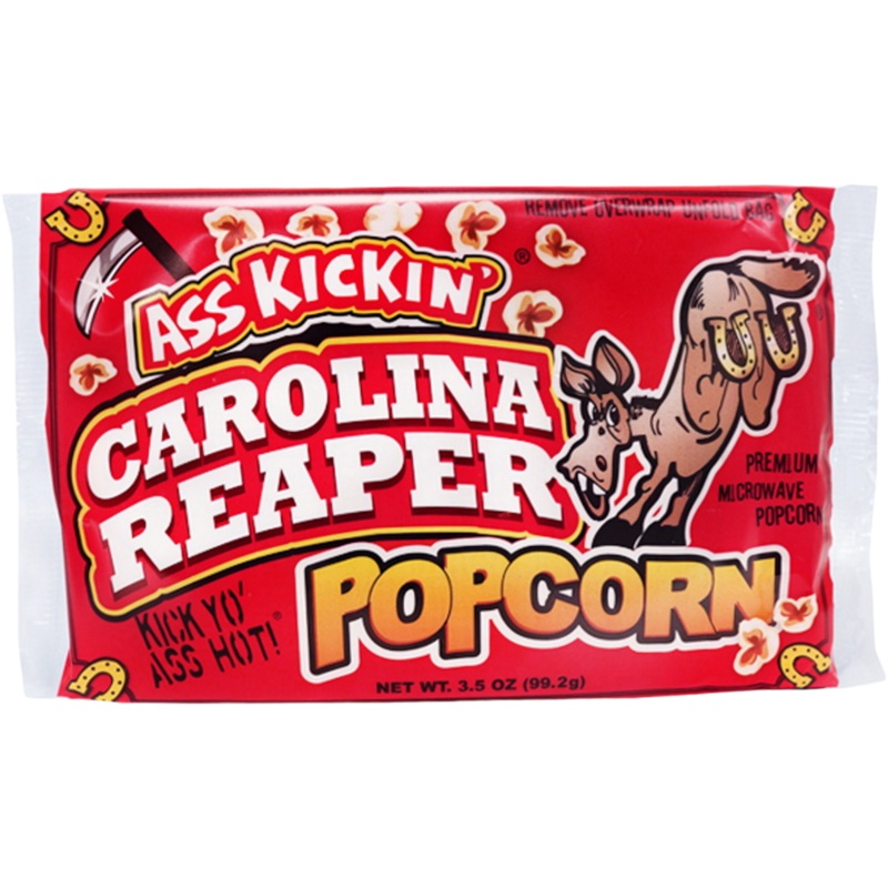 Ass Kickin’ Carolina Reaper Popcorn – 3.5oz (99.2g)