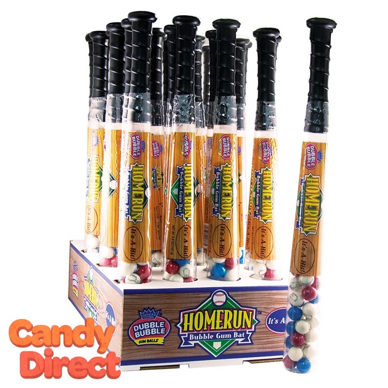 Baseball Bat Gumballs – 24ct