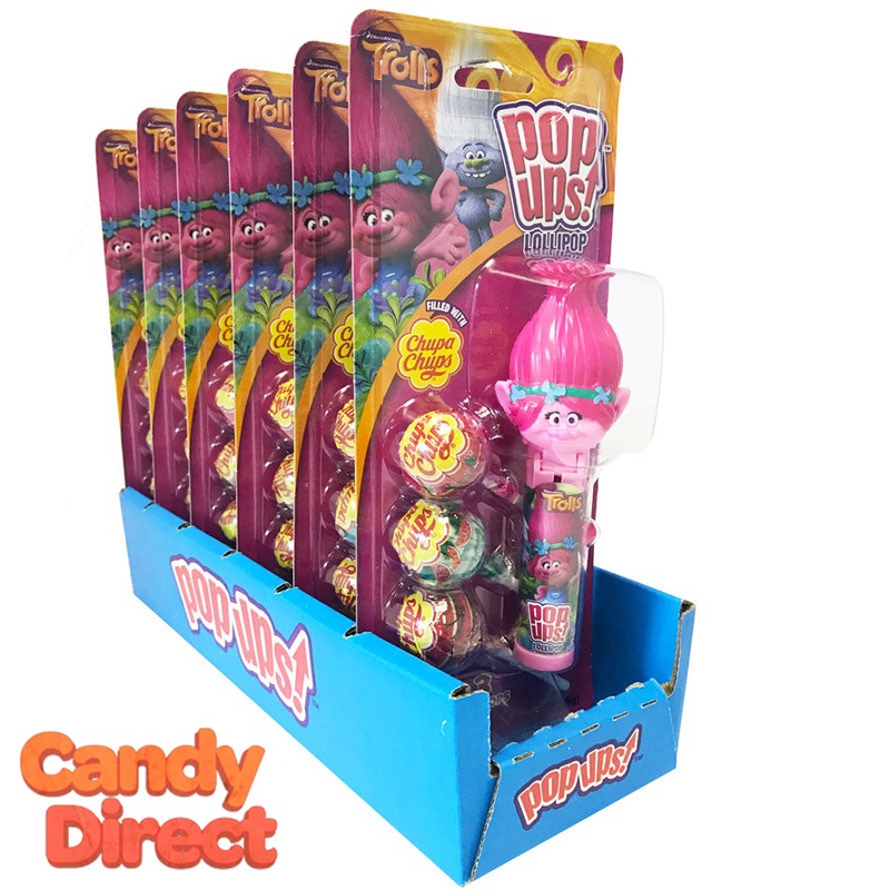 Trolls Lolli Pop-Ups Toys – 6ct