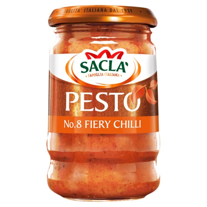 Sacla’ Fiery Chilli Pesto 190g