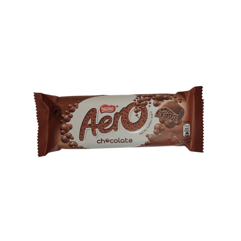 Aero Milk Chocolate Bubbly Bar