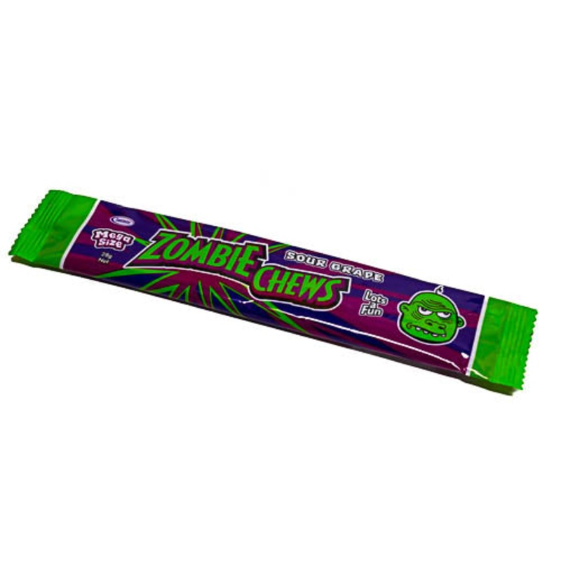 Zombie Chews Grape bar