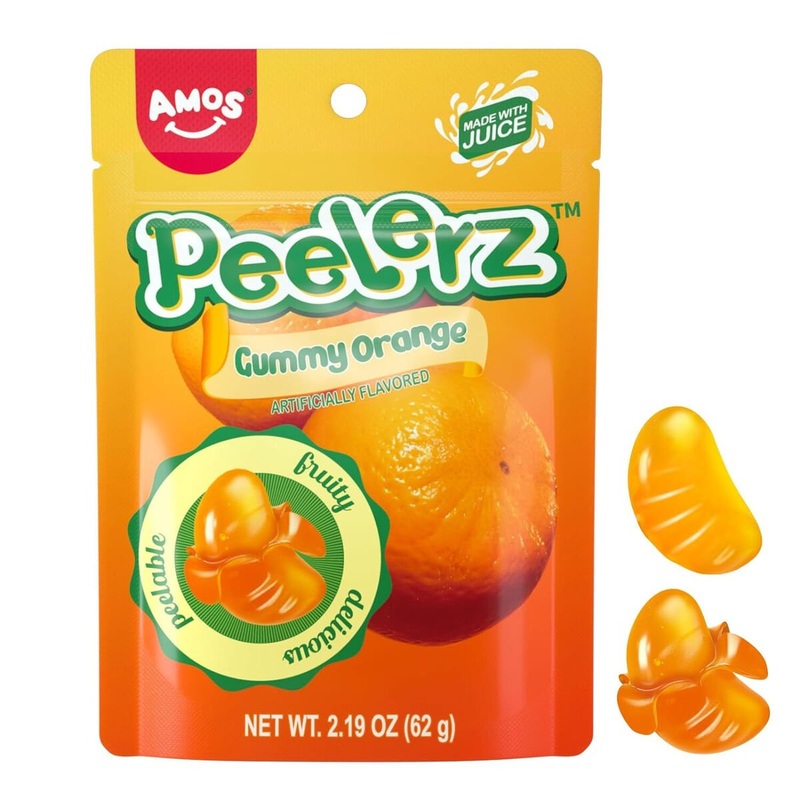 Amos Peelerz Gummy Orange 170g