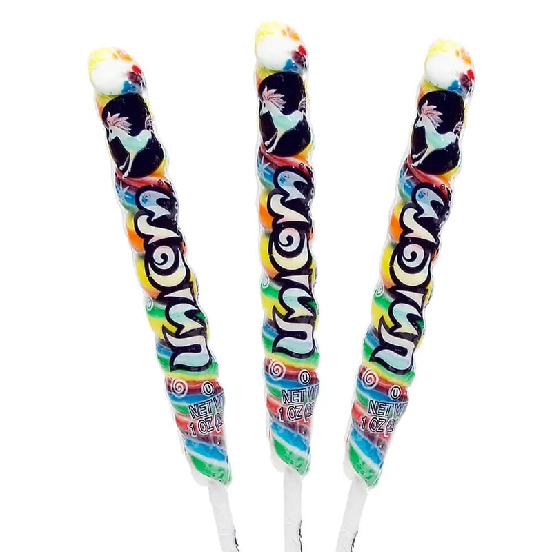 Unicorn Pops 1-Ounce Twist Suckers – Rainbow: 72-Piece Case