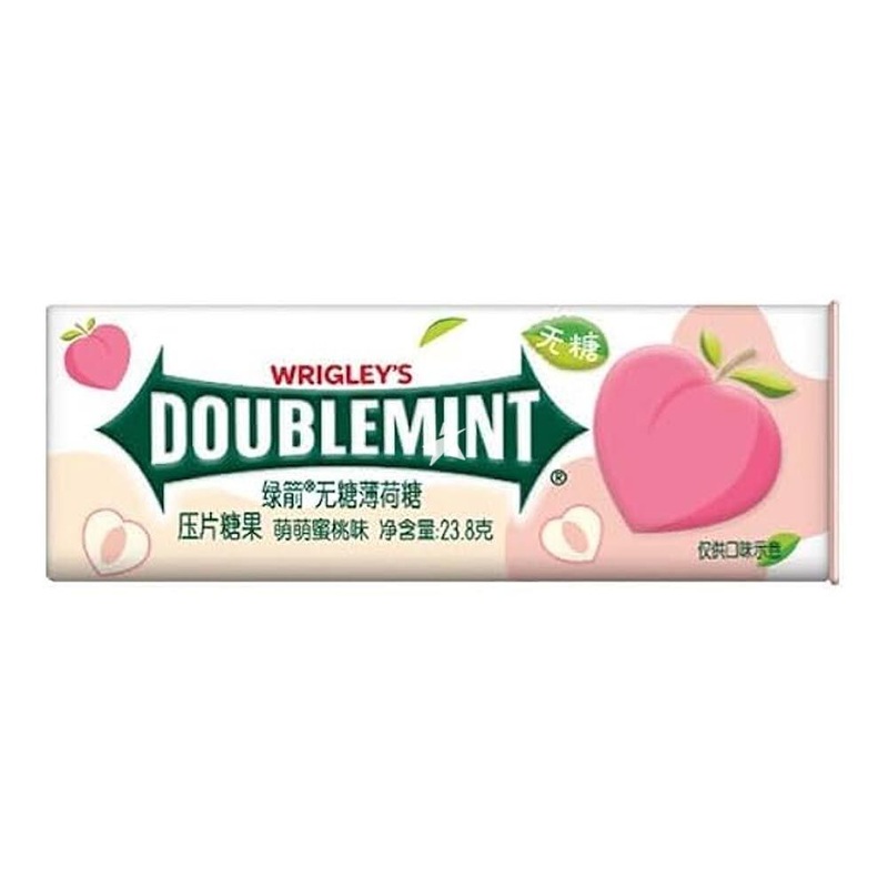 Wrigley’s Peach Mint Candy (China) 23.8g