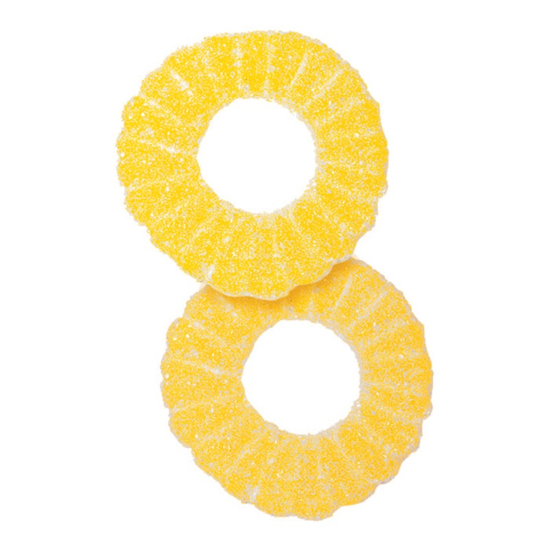 Vidal Gummi Pineapple Rings 2.2lb