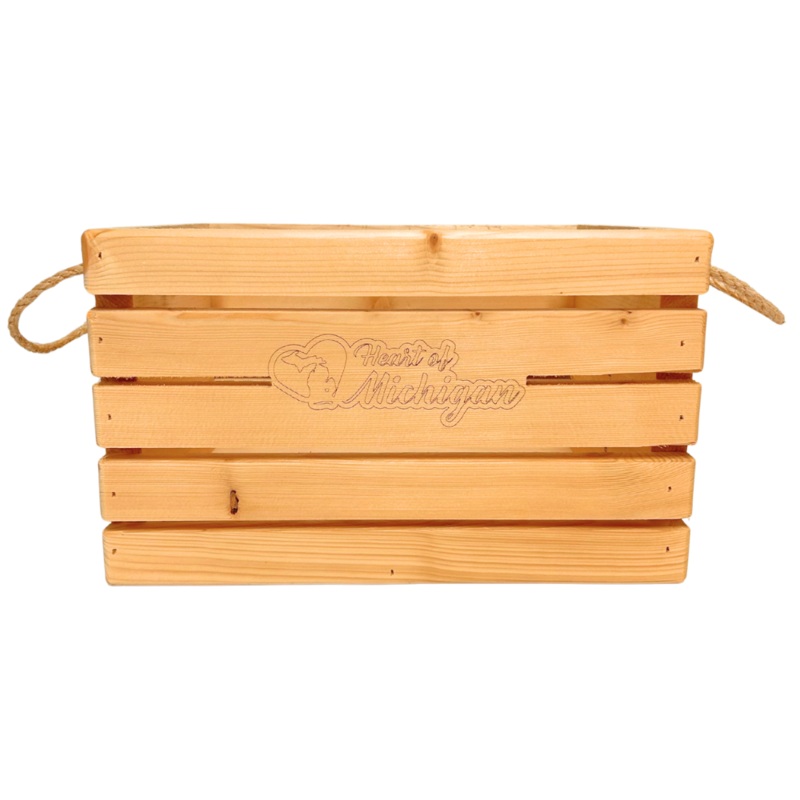 Michigan Peck Crate