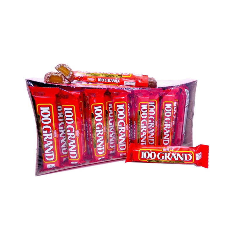 100 Grand 1.5oz Candy Bar or 36 Count Box 1.5oz Candy Bar