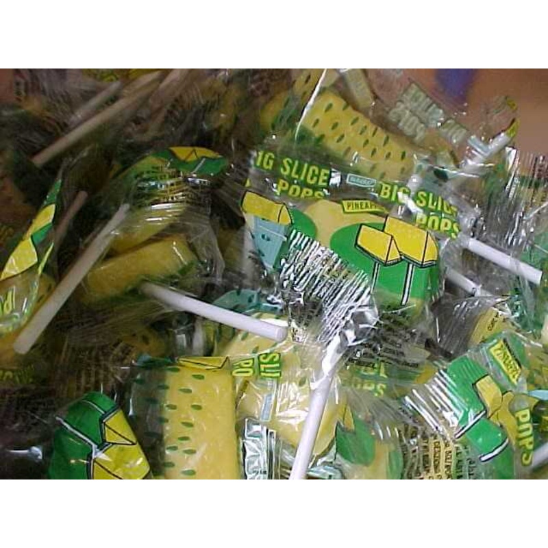 Alberts Big Slice Pop Pineapple 48ct