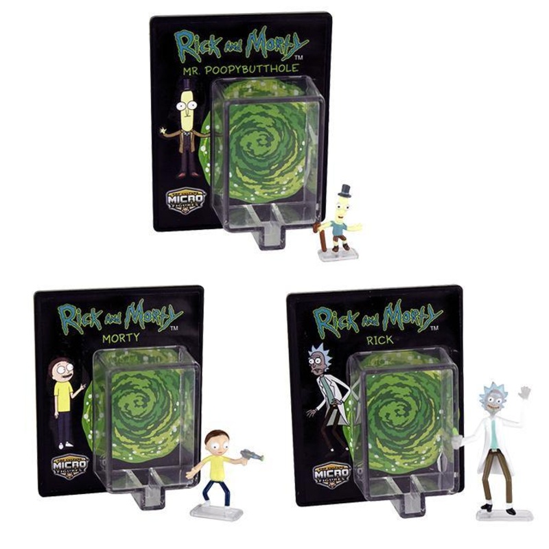 Worlds Smallest Micro Figures  Rick and Morty