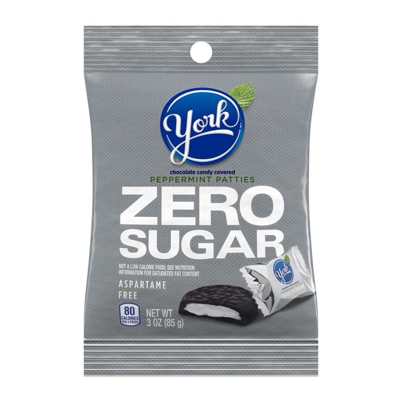 ZERO SUGAR YORK PEPPERINT PATTIES 3 OZ