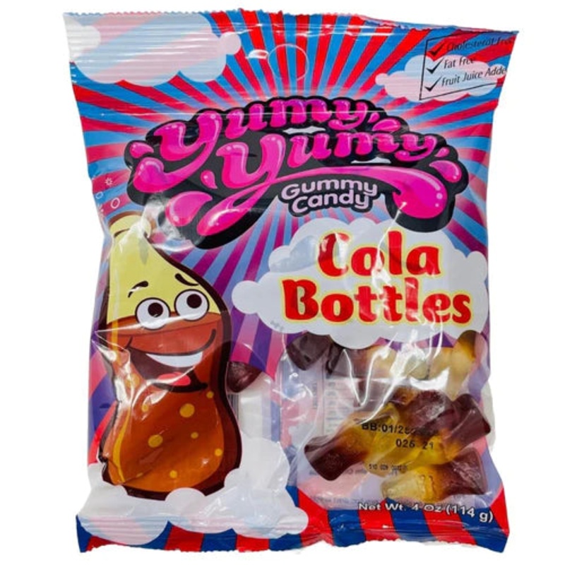 Yumy Yumy Cola Bottles Candy – 4oz