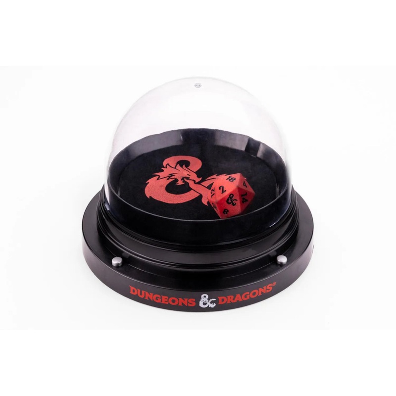 Dungeons & Dragons: Orb of Possibility Dice Roller w/ Silicone D20
