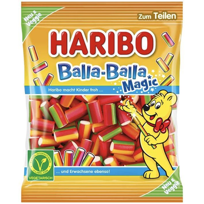 German Haribo Balla Balla Magic  Veggie