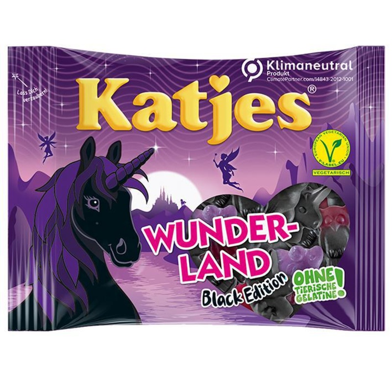 Katjes Wunderland Black-Edition  Vegetarian