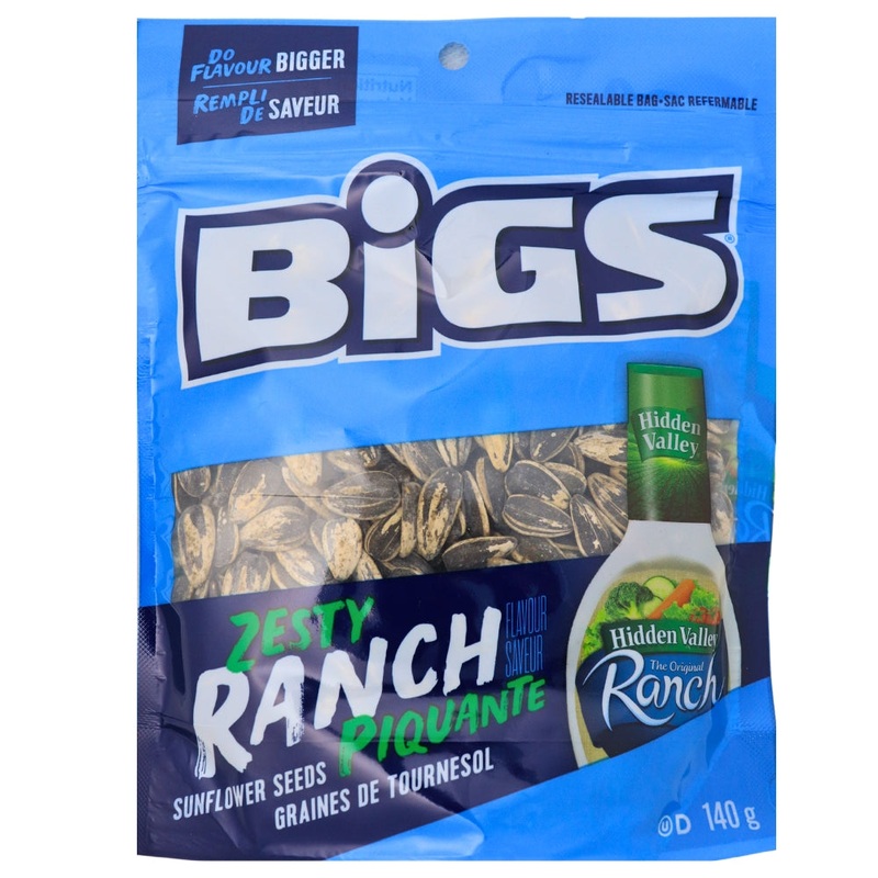 BIGS Zesty Hidden Valley Ranch Sunflower Seeds 5.35oz