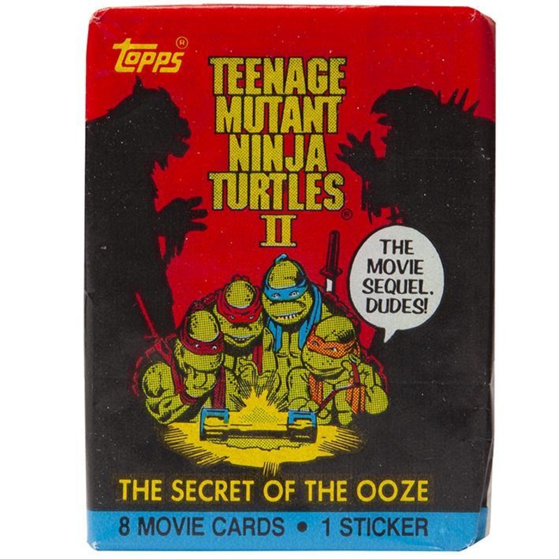 1991 Topps Teenage Mutant Ninja Turtles II The Secret of the Ooze Move Cards