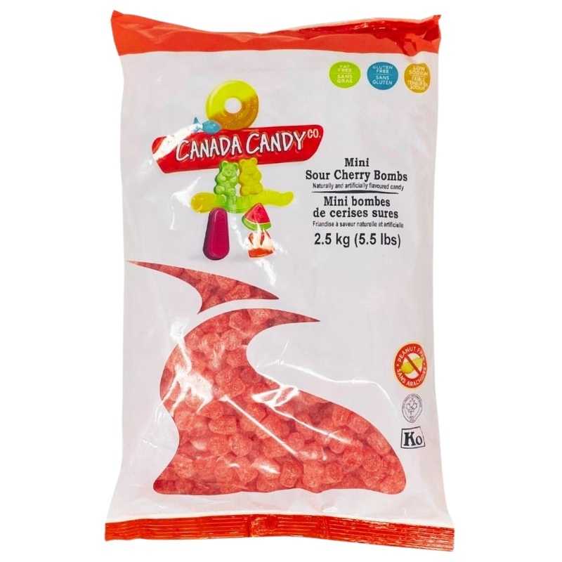 CCC Sour Mini Cherry Bombs – 2.5kg