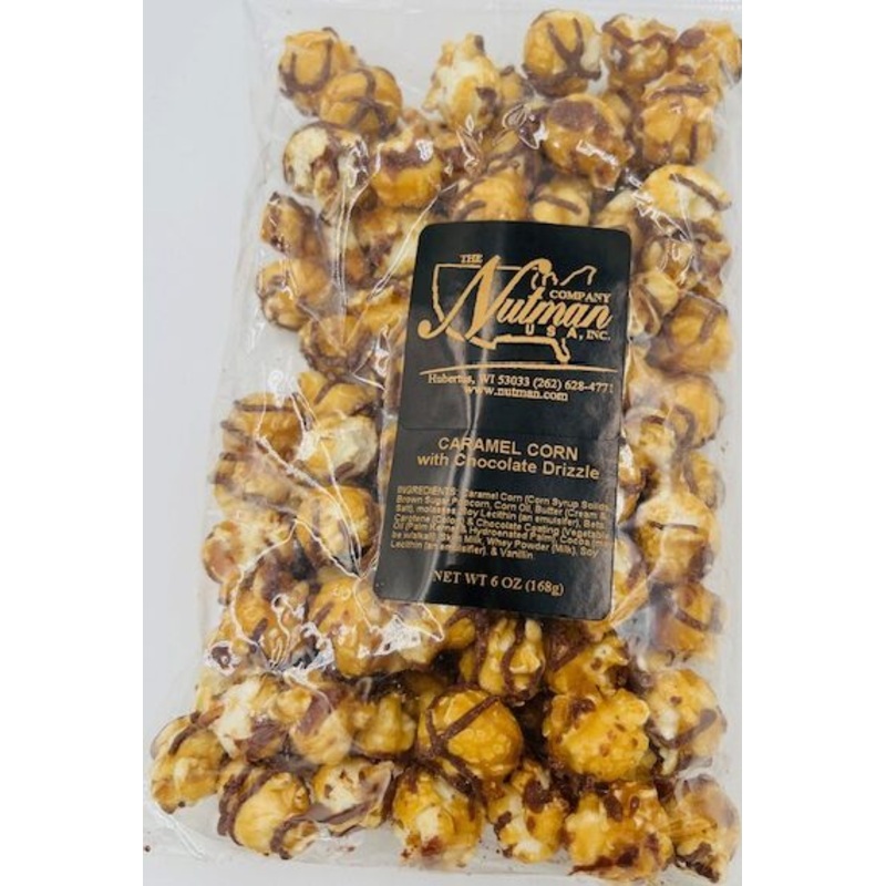 Caramel Corn with Chocolate Drizzle (6 oz)