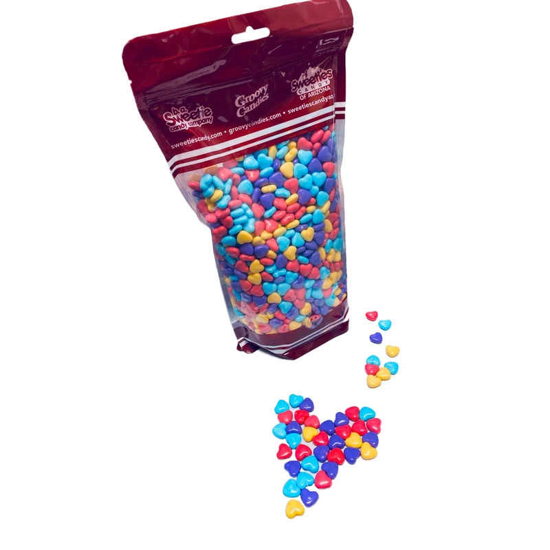 Oak Leaf Pastel Hearts 3lb Bag Bulk