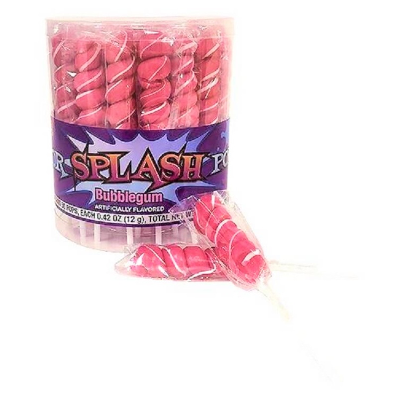 Albert’s Bright Pink Twist Pops ~ 30ct.