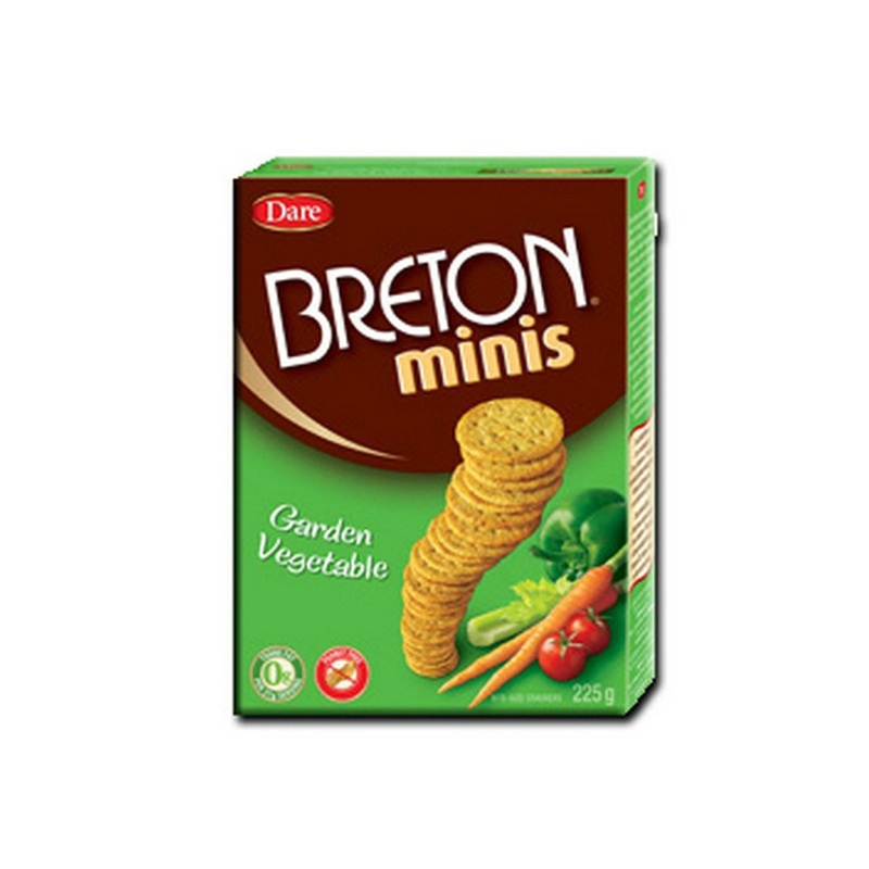 Breton Mini Garden Veg. Crackers (8oz)