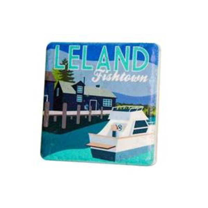 Leland Fishtown Coaster