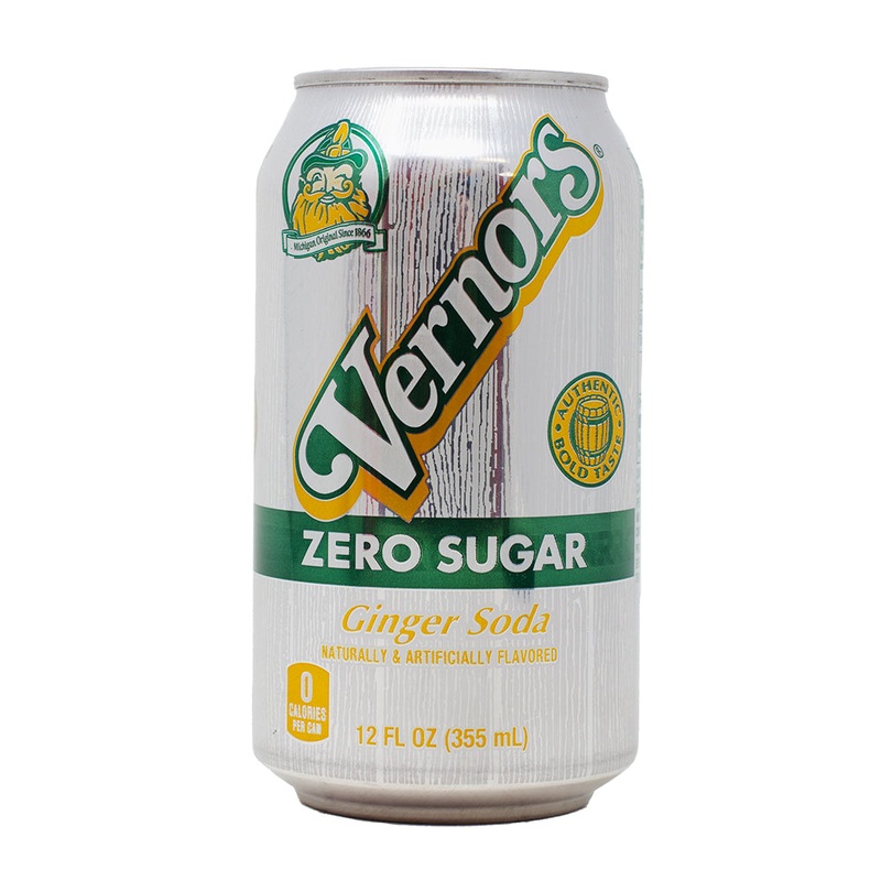 Vernors Zero Sugar Ginger Ale – 355mL