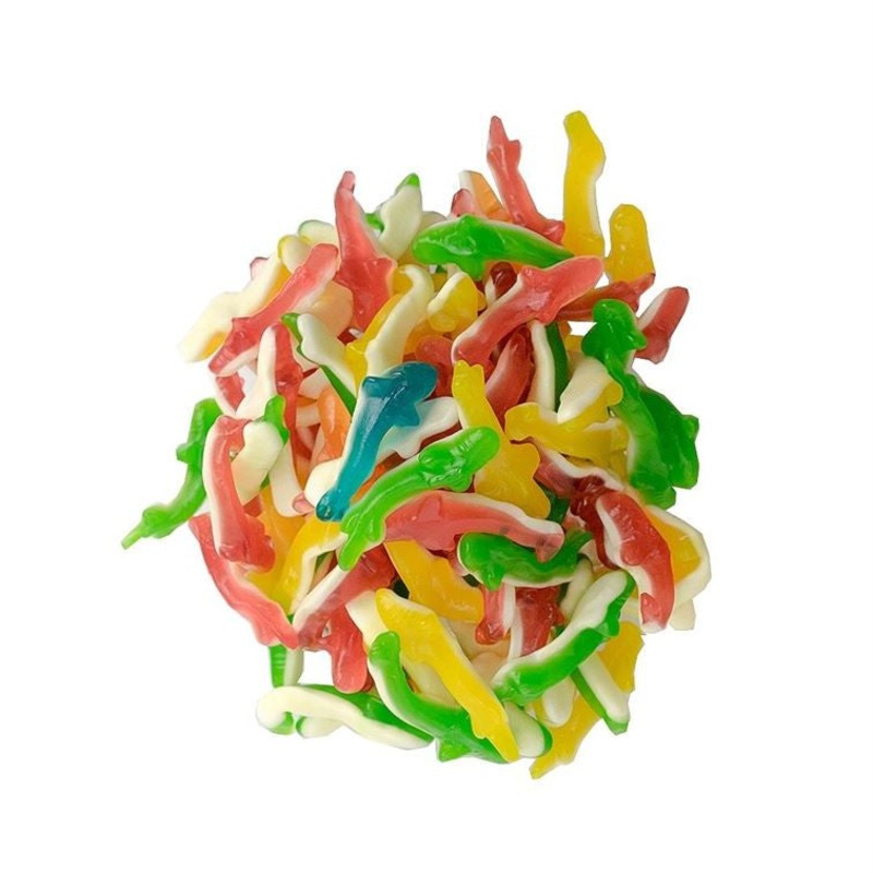 Assorted Gummi Sharks 1.1 Lb